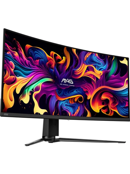 MSI 34.18 INÇ MAG 341CQP QD-OLED 3440x1440 (UWQHD) 21:9 CURVE 1800R QD-OLED 175HZ 0.03MS FREESYNC PREMIUM PRO GAMING MONİTÖR - 3