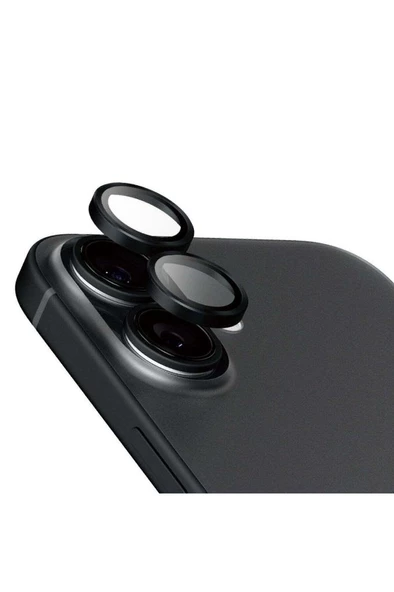 PanzerGlass iPhone 16/16 Plus Uyumlu  Hoops Seramik Kamera Koruyucu