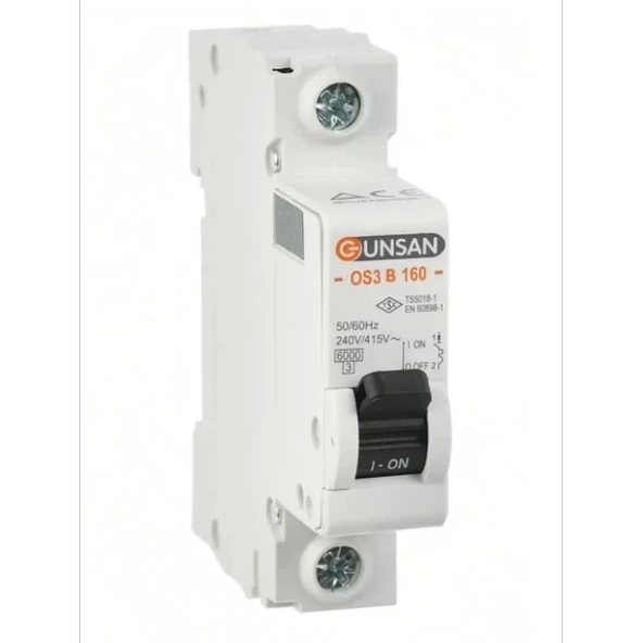 Günsan B 1X20A 6 Ka Otomatik Sigorta - 3