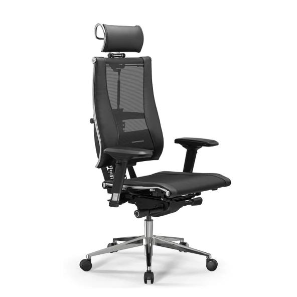 Metta Yoga 4DF Ergonomik Deri ve Fileli Ofis / Yönetici Koltuğu - A4.3.2.109