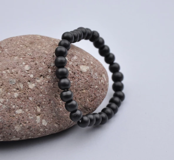 Erkek Doğal Taş Ahşap Bileklik ürün görseli 1