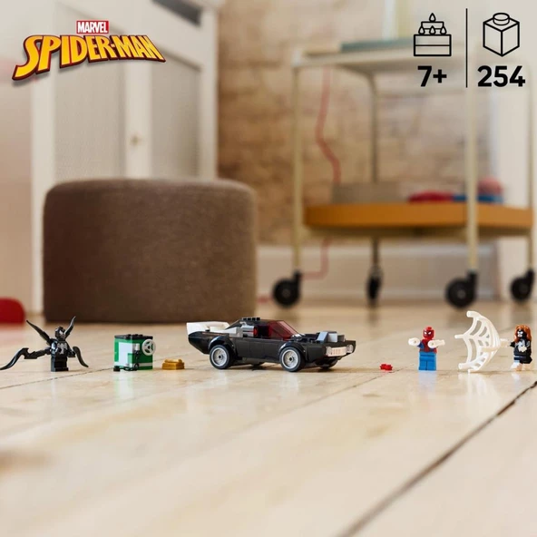 LEGO 76309 Marvel Örümcek Adam, Venom Arabasına Karşı 76309 - 5