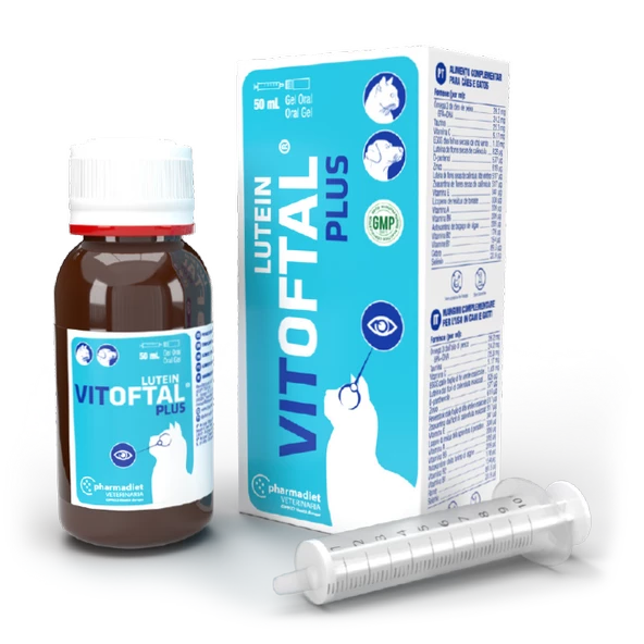 Vitoftal Lutein Plus Gel 50 Kedi-Köpek Göz Sağlığı Takviyesi