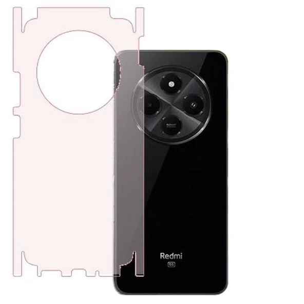 Redmi 14C ile Uyumlu MAT TPU Arka Kaplama 360