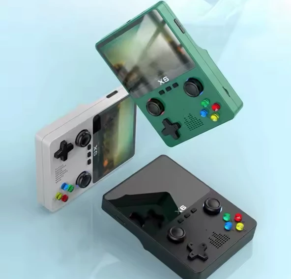 Yeni Nesil Yüksek Görüntü Kaliteli 1000+ Oyun 6 Saat Batarya Gameboy Mini Retro Ateri Oyun Konsolu - 3