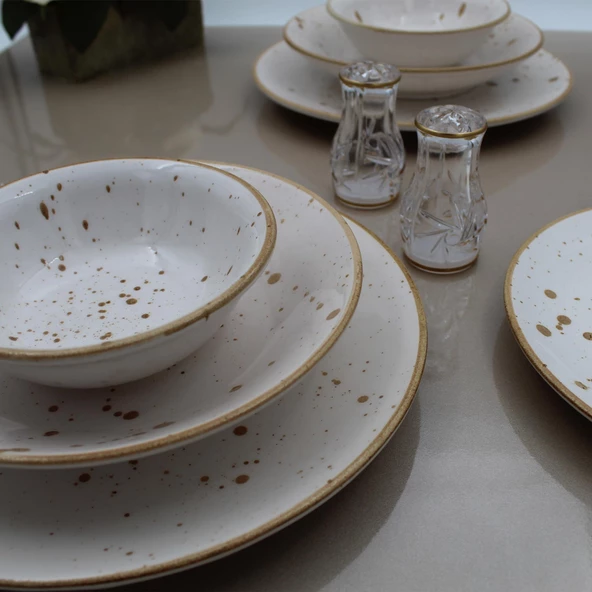 Arna 48 Parça 12 Kişilik Yemek Takımı - Cappuccino - 2