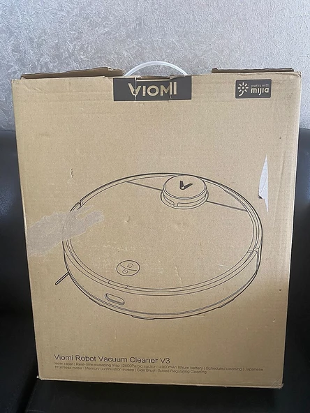 Viomi V3 Akıllı Robot Süpürge Siyah