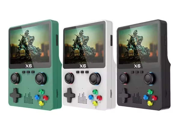 Yeni Nesil Yüksek Görüntü Kaliteli 1000+ Oyun 6 Saat Batarya Gameboy Mini Retro Ateri Oyun Konsolu - 2