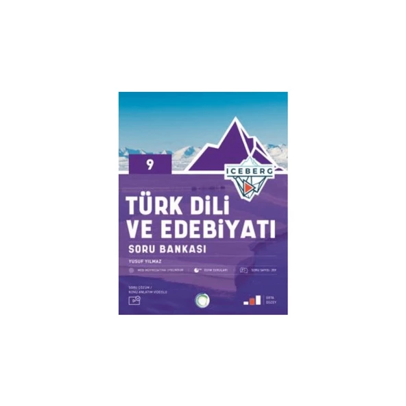 9. Sınıf Iceberg Türk Dili Ve Edebiyatı Soru Bank