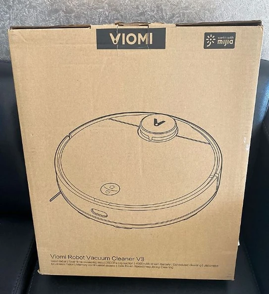 Viomi V3 Akıllı Robot Süpürge Siyah