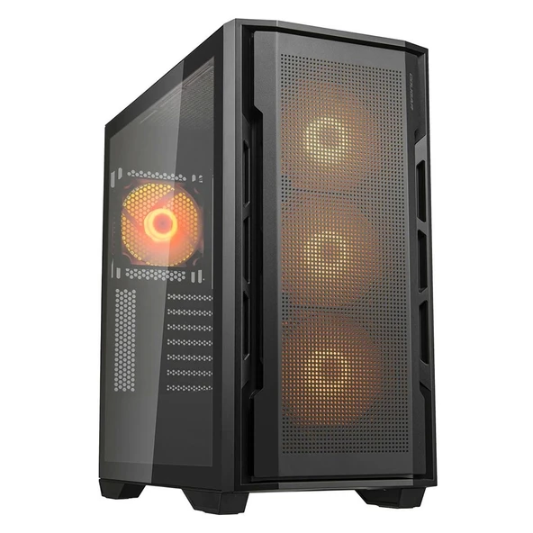 Cougar Uniface RGB Siyah 750W 80+ E-ATX Mid Tower Gaming Kasa (CGR-5C78B-RGB)