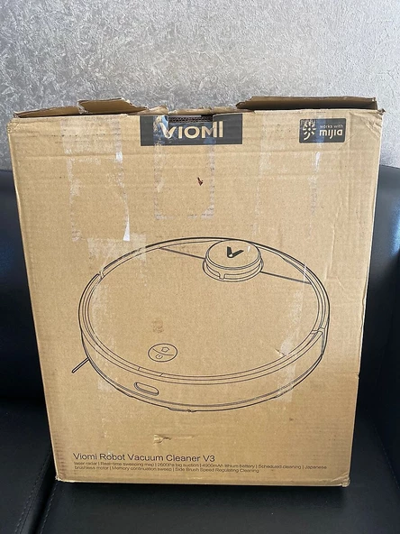 Viomi V3 Akıllı Robot Süpürge Siyah