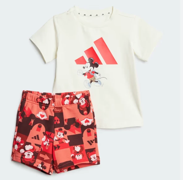 adidas x Disney Mickey Mouse Kids Tişört Takımı JF3625