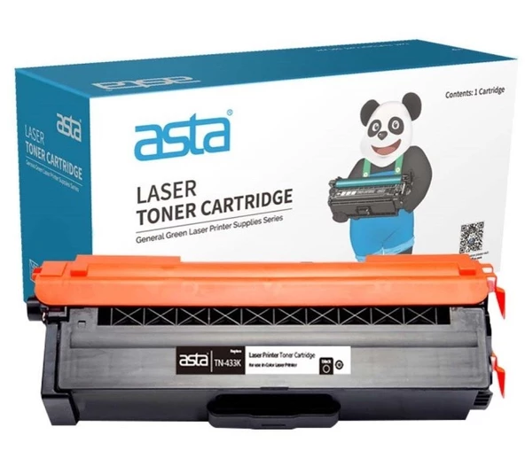 ASTA ABR-TN-433/423BK SİYAH  MUADİL TONER (4.500 SYF)