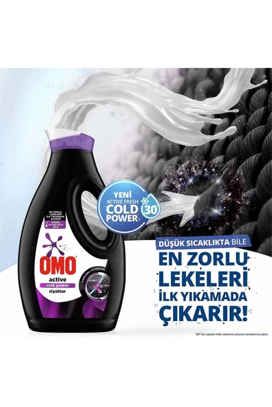 Omo Siyahlar için Sıvı Deterjan 2 x 1690 ML - 3