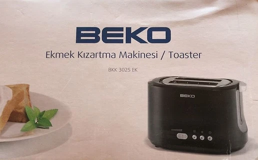 BEKO BKK 3025 EKMEK KIZARTMA MAKİNESİ