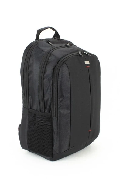 Case Club Büyük 17 Inç Sünger Destekli Laptop Bölmeli Sırt Çantası - 4