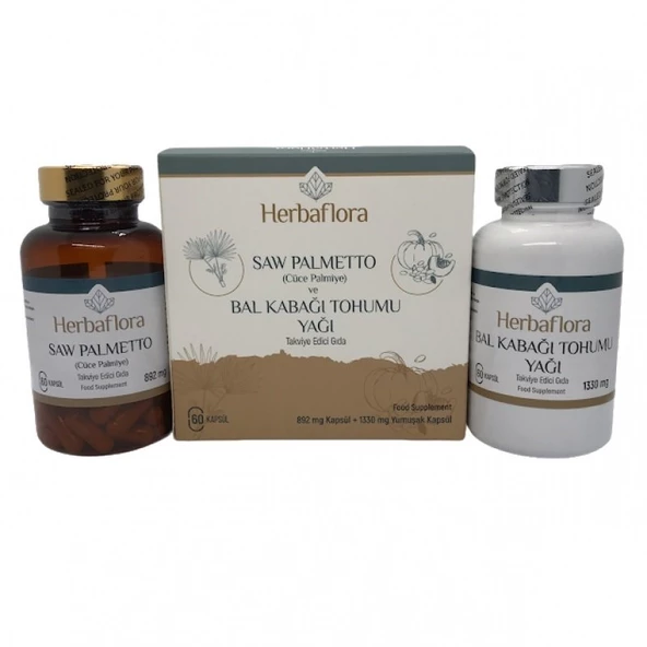 Herbaflora Bal Kabağı Yağı +Saw Palmetto