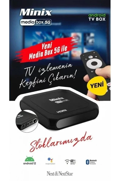 Next Minix Mediabox 5g Android Tv Box 2+32GB - 2