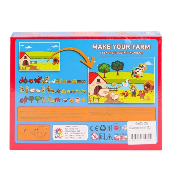 LC7984 Manyetik Aktivite Çiftlik -Laçokids - 2