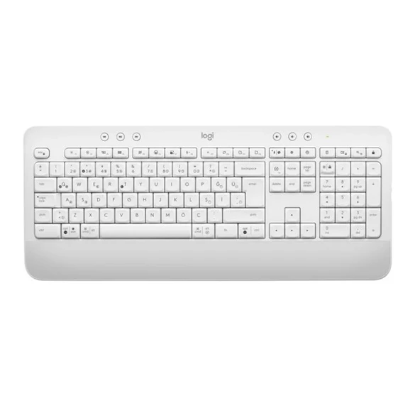 Logitech K650 Signature Kablosuz Klavye - Beyaz - 920-010973