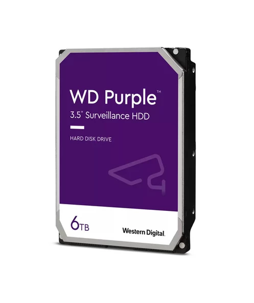 WD Purple 7X24 3,5' 6TB 64MB SATA