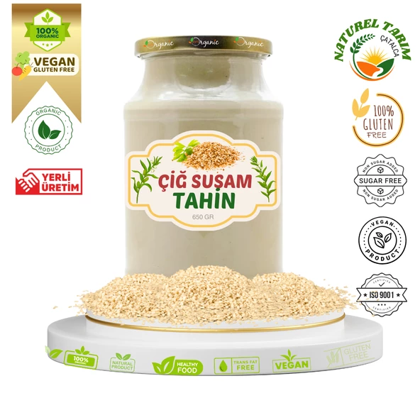 ORGANİK  ÇİĞ SUMAM TAHİNİ