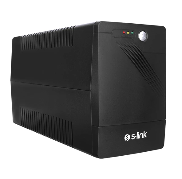 S-link MIGHT U200 2000VA 12V9Ah-2 1200W Siyah Line-Interactive Kesintisiz UPS Güç Kaynağı