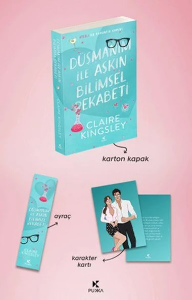 Düşmanım İle Aşkın Bilimsel Rekabeti Ciltsiz CLAIRE KINGSLEY