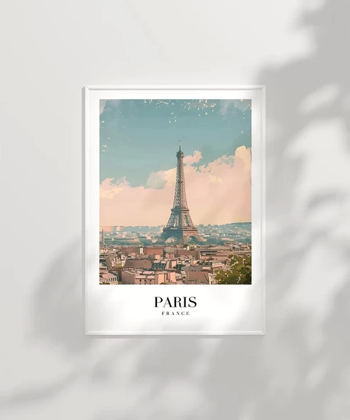 Çerçevesiz Poster Paris’in İkonu