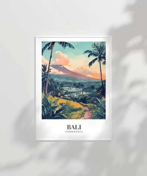 Çerçevesiz Poster Bali'nin Doğal Büyüsü