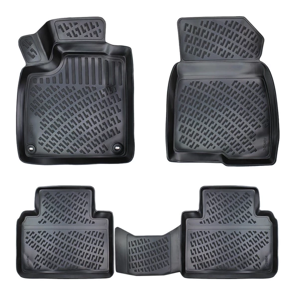 Honda Accord 2018 Sonrası Havuzlu Paspas ürün görseli 1