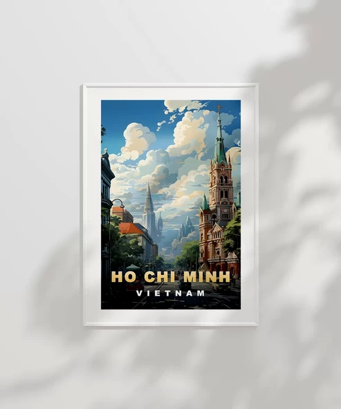 Çerçevesiz Poster Saygon'un Fransız Mirası