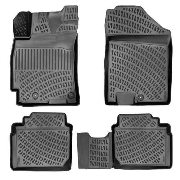 Kia Forte 2019-2023 Havuzlu Paspas ürün görseli 1