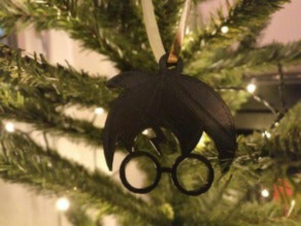 Harry Potter Yılbaşı Süsü Dekoratif Aksesuar Süs Eşyası - Resim 3