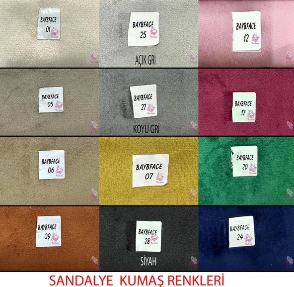 Milano Açılır Mdf X Ayak Masa Güneş Bench Takım - 12