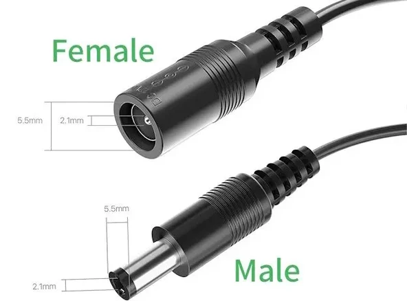 Concord Power Uzatma Kablosu 10 metre AWG23 Kamera, Wifi Kamera, Modem, Kayıt Cihazı 12V DC Uzatma - Resim 8