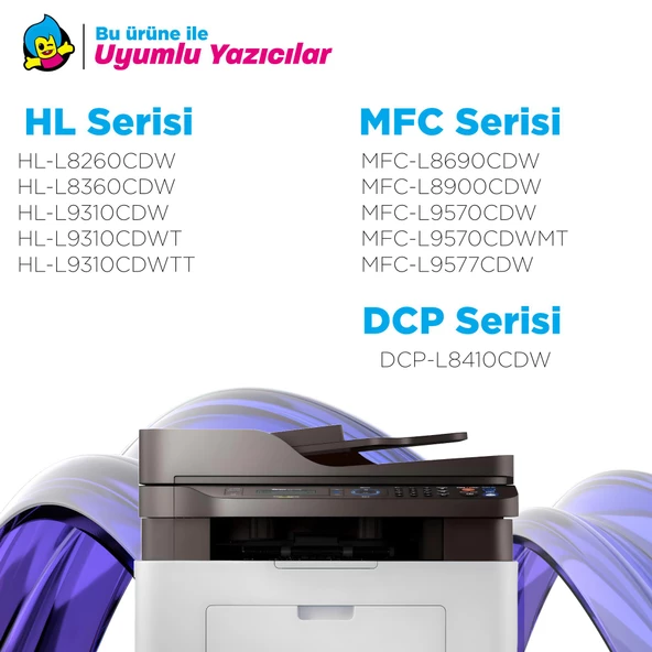 Brother HL-L8360CDW Muadil Drum Ünitesi - 3