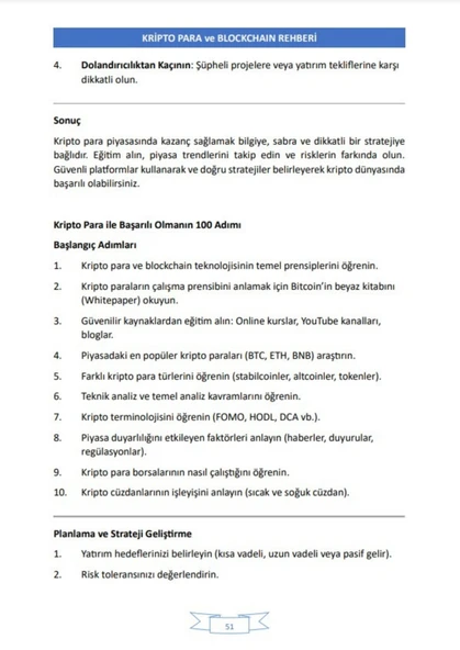 Kripto Rehberi Grafik Okumaları Kitabı - 3