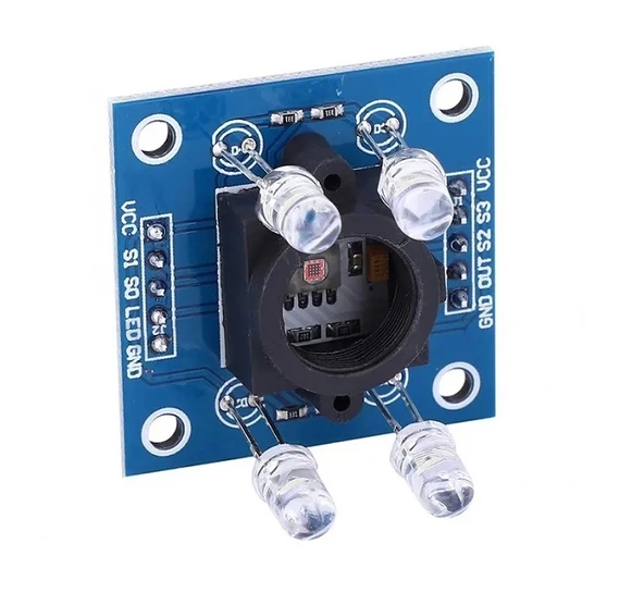 TCS3200 Renk Sensörü Kartı Yuvalı GY-31 - Resim 4