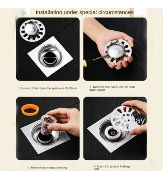 Koku ve Geri Akış Önleyici Gider Aparatı ürün görseli 1