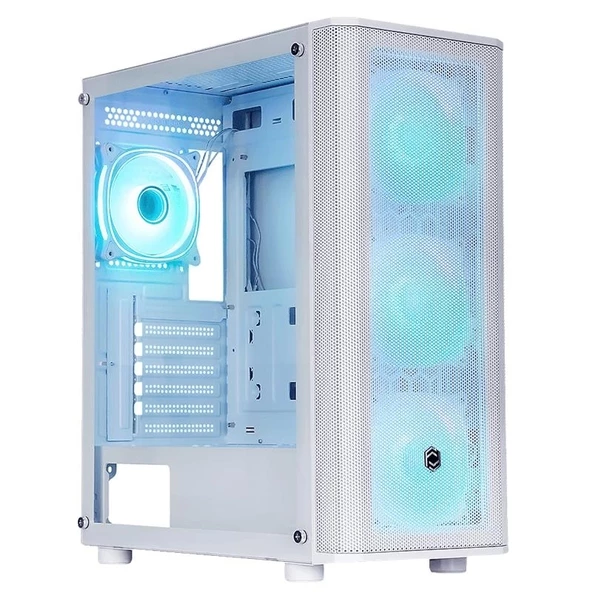 ONTECH - Frısby Cm-106 650w 80+ Double Argb Gamıng Beyaz Mesh Kasa