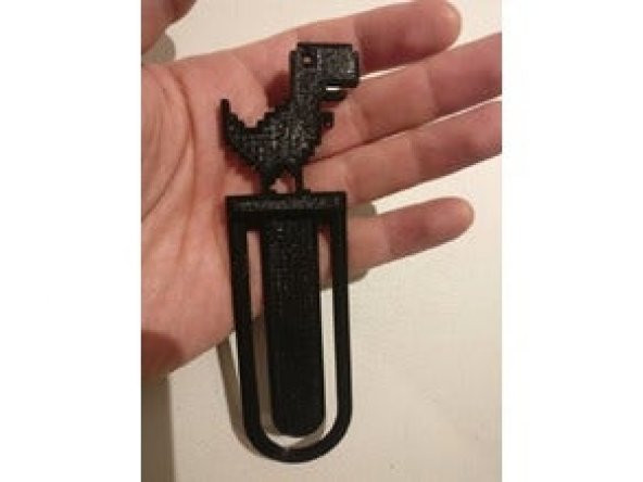 Dinozor Yer İşareti Dino Kitap Ayracı Ayraç Tutucu Aksesuar - 5