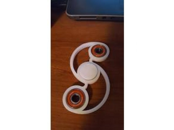 Idle Hands Fidget Spinner  Organik Plastikten Dekoratif Aksesuar