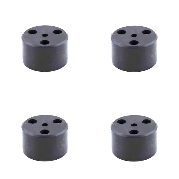 Kapsül 3.7 cm Siyah 4 ADET Mobilya Ayak Yükseltici Baza Ayağı Koltuk Kanepe Altı Puf Ayakları - Resim 7