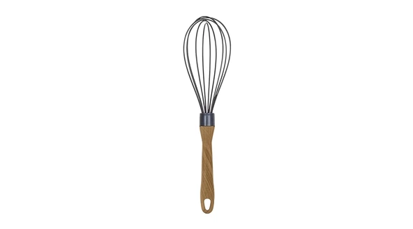 Okyanus Ahşap Saplı Silikon Çırpıcı 29cm