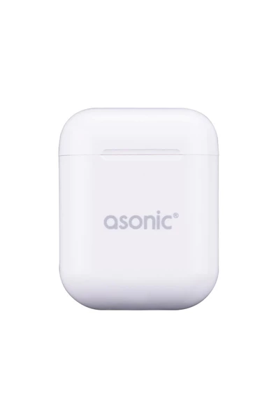 Asonic AS-TWS130 Beyaz Mobil Telefon Uyumlu Bluetooth Tws Mikrofonlu Kulaklık - 3