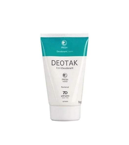 Deotak Fresh Mentol Krem Deodorant 35 ml
