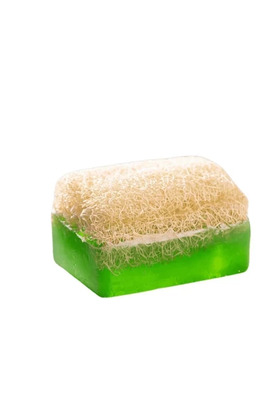 Keops Doğal Ürünler Serisi Kabak Lifi Vücut Bakım Sabunu Aloevera 125gr