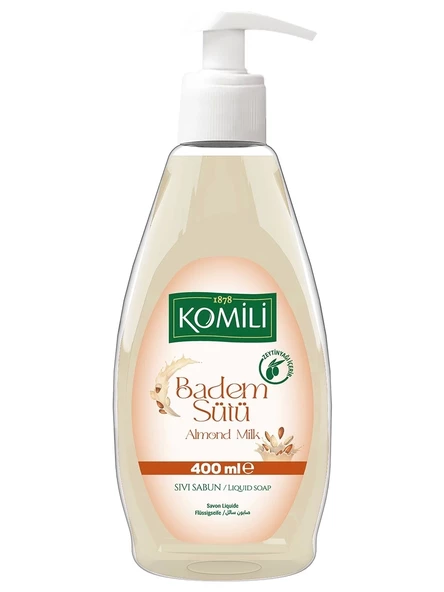 Komili Badem Sütü Sıvı Sabun 400ml.